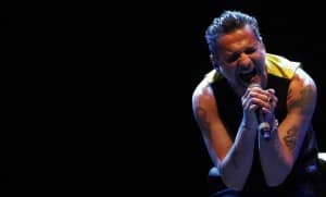 El cantante de Depeche Mode