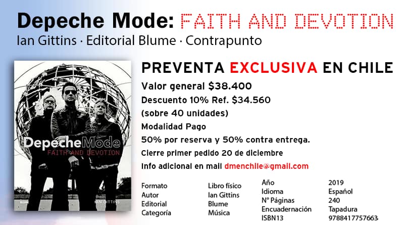 Libro Depeche Mode