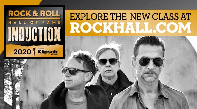 DEPECHE MODE ROCK AND ROLL HALL OF FAME